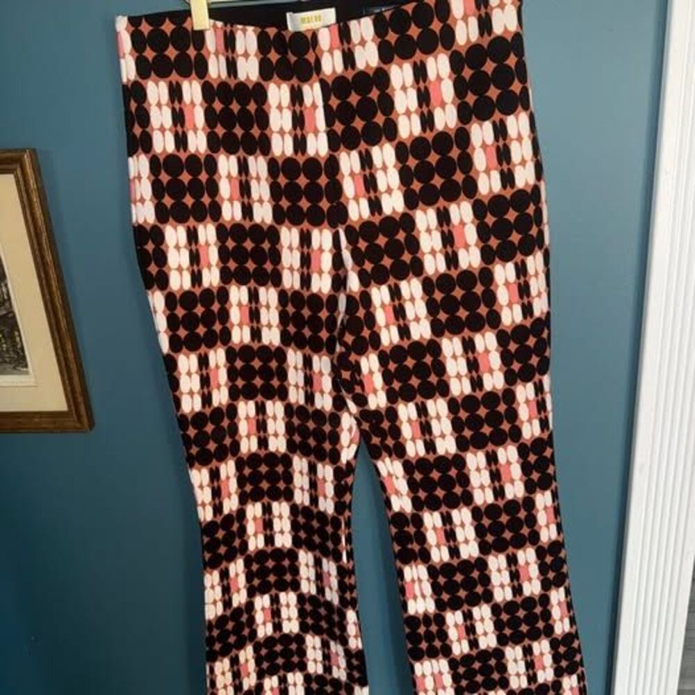Maeve Geometic Margot pants